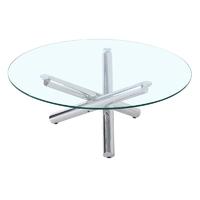 Modern Round Metal Stainless Steel Coffee Table With Factory Price